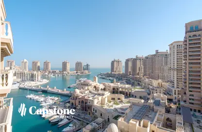 Apartment - 2 Bedrooms - 3 Bathrooms for rent in West Porto Drive - Porto Arabia - The Pearl Island - Doha