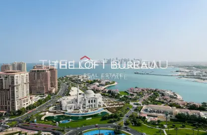 شقة - 2 غرف نوم - 2 حمامات للايجار في ابراج باي - منطقة الأبراج - جزيرة اللؤلؤة - الدوحة