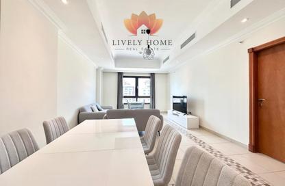 Apartment - 1 - 2 for rent in West Porto Drive - Porto Arabia - The Pearl Island - Doha