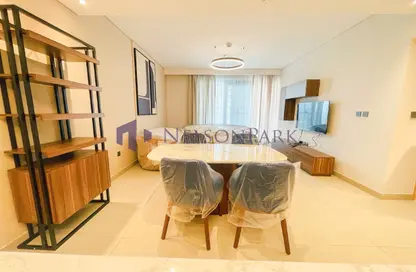 شقة - غرفة نوم - 2 حمامات للايجار في برج مارينا 12 - منطقة المارينا - الوسيل