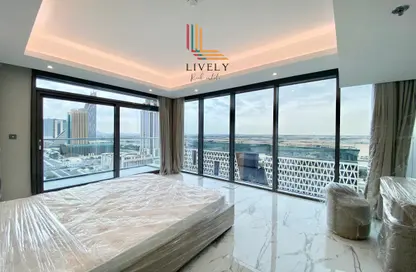 Apartment - 2 Bedrooms - 3 Bathrooms for rent in Lusail Marina Heights - Marina District - Lusail