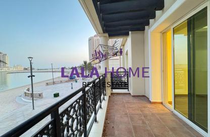 Townhouse - 1 - 2 for rent in Viva West - Viva Bahriyah - The Pearl Island - Doha