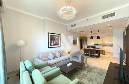 Apartment - 1 - 2 for rent in Viva West - Viva Bahriyah - The Pearl Island - Doha