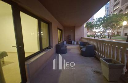 Apartment - 1 Bedroom - 2 Bathrooms for rent in West Porto Drive - Porto Arabia - The Pearl Island - Doha