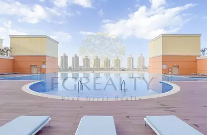 Apartment - Studio - 1 Bathroom for sale in Al Mutahidah Tower - Viva Bahriyah - The Pearl Island - Doha