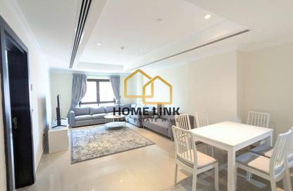 Apartment - 1 Bedroom - 2 Bathrooms for rent in West Porto Drive - Porto Arabia - The Pearl Island - Doha