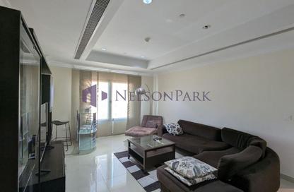 Apartment - 1 Bedroom - 2 Bathrooms for rent in Tower 13 - Porto Arabia - The Pearl Island - Doha