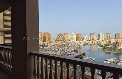 Apartment - 2 Bedrooms - 3 Bathrooms for sale in East Porto Drive - Porto Arabia - The Pearl Island - Doha