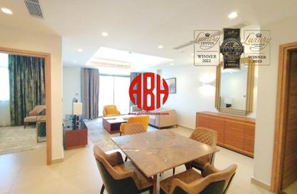 Apartment - 1 Bedroom - 2 Bathrooms for rent in Lusail Marina Heights - Marina District - Lusail