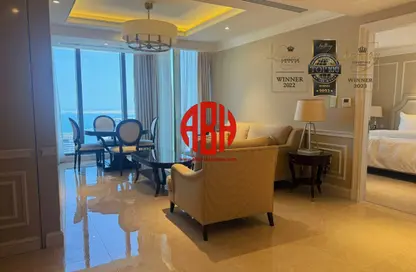 شقة - 2 غرف نوم - 3 حمامات للايجار في شارع الشط - الخليج الغربي - الدوحة