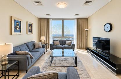 Apartment - 2 - 2 for rent in Legtaifiya Lagoon - West Bay - Doha