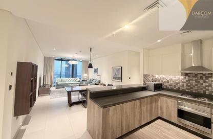 Apartment - 2 Bedrooms - 4 Bathrooms for rent in Lusail Marina Heights - Marina District - Lusail Apartment - 2 Bedrooms - 4 Bathrooms for rent in Lusail Marina Heights - Marina District - Lusail