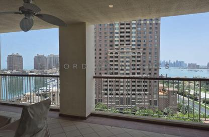 Apartment - 2 Bedrooms - 3 Bathrooms for sale in East Porto Drive - Porto Arabia - The Pearl Island - Doha