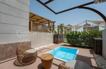 دوبلكس - غرفة نوم - 2 حمامات للبيع في The St. Regis Marsa Arabia Island - Marsa Arabia - جزيرة اللؤلؤة - الدوحة