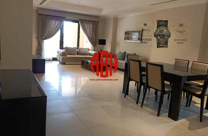 Apartment - 1 Bedroom - 2 Bathrooms for rent in East Porto Drive - Porto Arabia - The Pearl Island - Doha Apartment - 1 Bedroom - 2 Bathrooms for rent in East Porto Drive - Porto Arabia - The Pearl Island - Doha