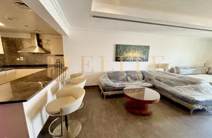 Apartment - Studio - 1 Bathroom for rent in One Porto Arabia - Porto Arabia - The Pearl Island - Doha