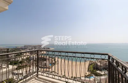Apartment - 2 Bedrooms - 4 Bathrooms for rent in Floresta Gardens - Floresta Gardens - The Pearl Island - Doha