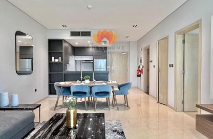 Apartment - 1 Bedroom - 2 Bathrooms for rent in Marina Tower 27 - Marina District - Lusail Apartment - 1 Bedroom - 2 Bathrooms for rent in Marina Tower 27 - Marina District - Lusail