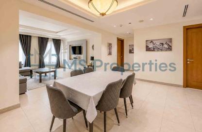 Apartment - 1 Bedroom - 2 Bathrooms for rent in West Porto Drive - Porto Arabia - The Pearl Island - Doha