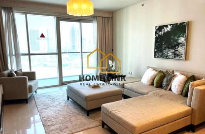 Apartment - 1 Bedroom - 2 Bathrooms for rent in Marina Tower 02 - Marina District - Lusail