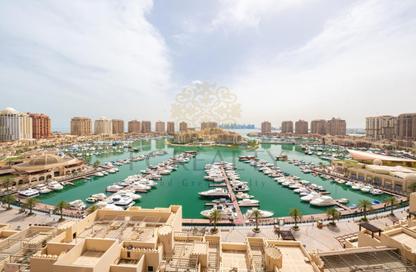 Apartment - 3 Bedrooms - 4 Bathrooms for rent in East Porto Drive - Porto Arabia - The Pearl Island - Doha