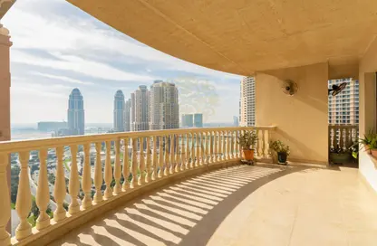 Apartment - 3 Bedrooms - 4 Bathrooms for rent in East Porto Drive - Porto Arabia - The Pearl Island - Doha