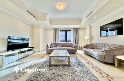 Apartment - 1 Bedroom - 2 Bathrooms for rent in Marina Gate - Porto Arabia - The Pearl Island - Doha