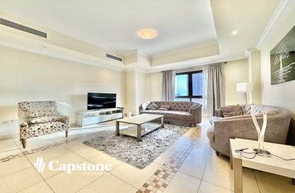 Apartment - 1 Bedroom - 2 Bathrooms for rent in Marina Gate - Porto Arabia - The Pearl Island - Doha