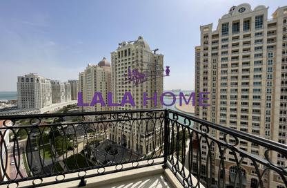 Apartment - 2 Bedrooms - 3 Bathrooms for rent in Floresta Gardens - Floresta Gardens - The Pearl Island - Doha