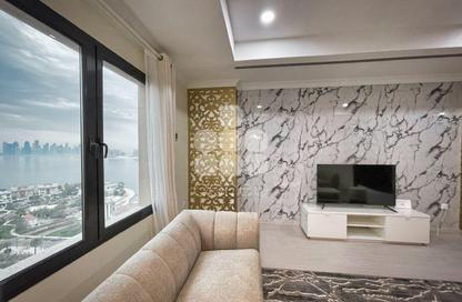 Apartment - 1 - 2 for rent in Tower 3 - Porto Arabia - The Pearl Island - Doha