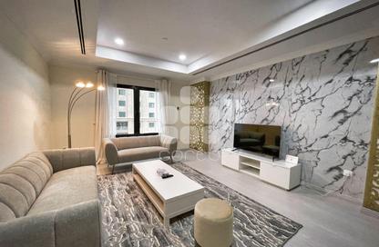Apartment - 1 - 2 for rent in Tower 3 - Porto Arabia - The Pearl Island - Doha