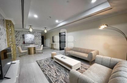 Apartment - 1 - 2 for rent in Tower 3 - Porto Arabia - The Pearl Island - Doha