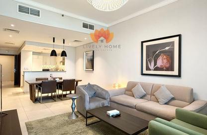 Apartment - 1 Bedroom - 2 Bathrooms for rent in Viva West - Viva Bahriyah - The Pearl Island - Doha Apartment - 1 Bedroom - 2 Bathrooms for rent in Viva West - Viva Bahriyah - The Pearl Island - Doha