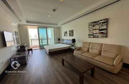 Apartment - Studio - 1 Bathroom for rent in Viva East - Viva Bahriyah - The Pearl Island - Doha