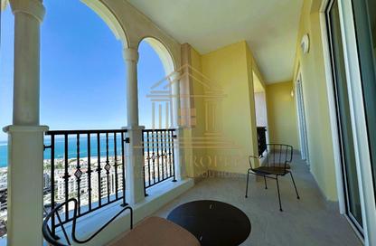 Apartment - 1 Bedroom - 2 Bathrooms for rent in Viva Central - Viva Bahriyah - The Pearl Island - Doha