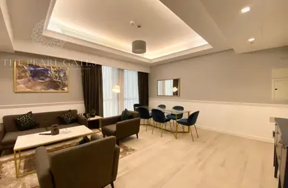 شقة - غرفة نوم - 2 حمامات للايجار في ابراج بن الشيخ - المرقاب الجديد - الدوحة