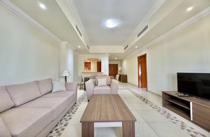 Apartment - 1 Bedroom - 2 Bathrooms for rent in East Porto Drive - Porto Arabia - The Pearl Island - Doha