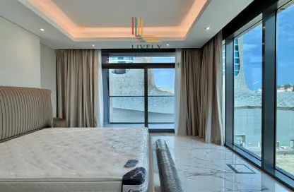 شقة - غرفة نوم - 2 حمامات للايجار في 195 مساكن مارينا - منطقة المارينا - الوسيل