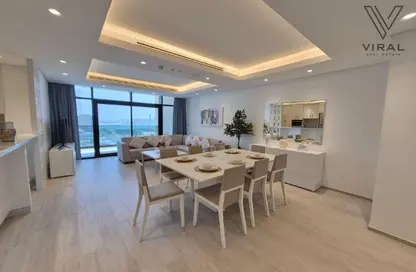 Apartment - 2 Bedrooms - 3 Bathrooms for rent in Seef Lusail Tower 1 - Seef Lusail - Lusail City - Lusail