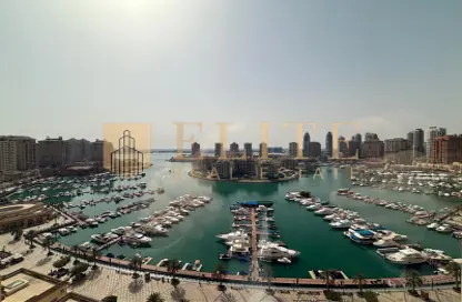 شقة - 1 حمام للايجار في طريق بورتو الغربي - بورتو أرابيا - جزيرة اللؤلؤة - الدوحة