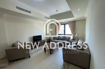 Apartment - 1 Bedroom - 2 Bathrooms for rent in Porto Arabia Townhouses - Porto Arabia - The Pearl Island - Doha
