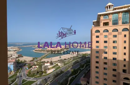 Apartment - 1 Bedroom - 2 Bathrooms for rent in East Porto Drive - Porto Arabia - The Pearl Island - Doha