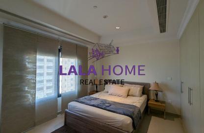 Apartment - 1 Bedroom - 2 Bathrooms for rent in East Porto Drive - Porto Arabia - The Pearl Island - Doha