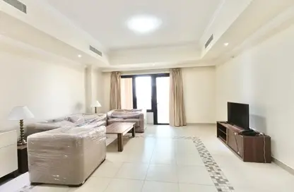 Apartment - 1 Bedroom - 1 Bathroom for rent in West Porto Drive - Porto Arabia - The Pearl Island - Doha