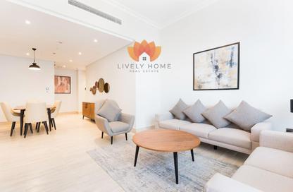 Apartment - 2 - 3 for rent in Marina Residences 195 - Marina District - Lusail