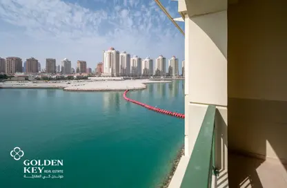 شقة - 2 غرف نوم - 3 حمامات للايجار في فيفا بحرية شرق - فيفا بحرية - جزيرة اللؤلؤة - الدوحة