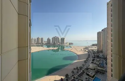 Apartment - 1 Bathroom for rent in Viva East - Viva Bahriyah - The Pearl Island - Doha