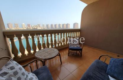 Apartment - 2 - 2 for rent in West Porto Drive - Porto Arabia - The Pearl Island - Doha