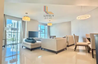 Apartment - 1 Bedroom - 2 Bathrooms for rent in Burj DAMAC Marina - Marina District - Lusail
