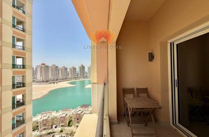 Apartment - Studio - 1 for rent in Al Mutahidah Tower - Viva Bahriyah - The Pearl Island - Doha Apartment - Studio - 1 for rent in Al Mutahidah Tower - Viva Bahriyah - The Pearl Island - Doha